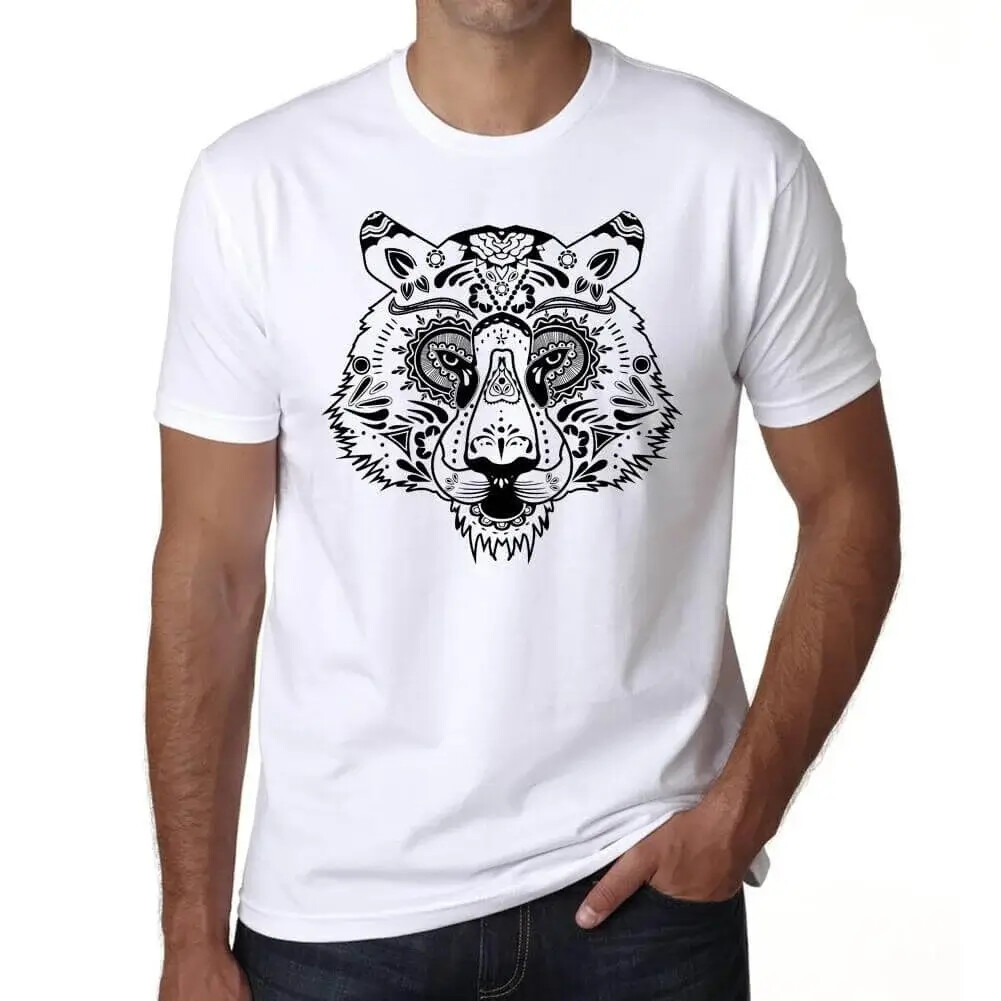 เสื้อยืด Tiger Skull Tiger Skull Tiger Skull Vintage