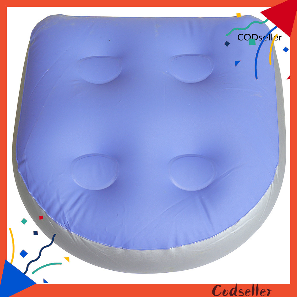 Inflatable Water Injection Booster Hot Tub Spa เบาะรองนั่งผู้ใหญ่นวด Pad