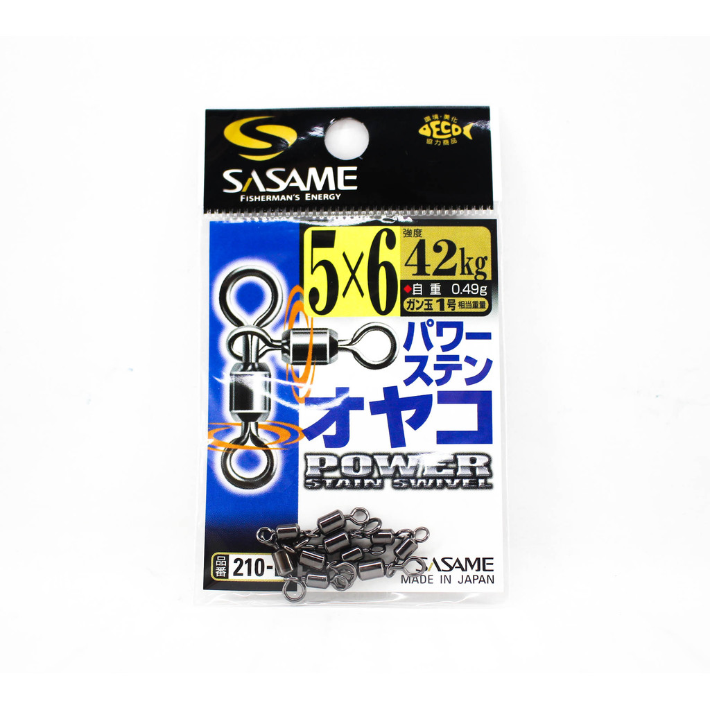 Sasame 210-E 3 Way Power Stain Swivel สีดํา ขนาด 5 x 6 (142)