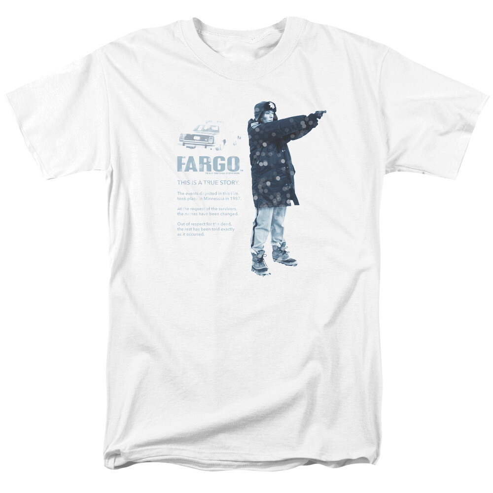 เสื้อยืดผู้ใหญ่ใหม่ ได้รับใบอนุญาตจากภาพยนตร์ Fargo