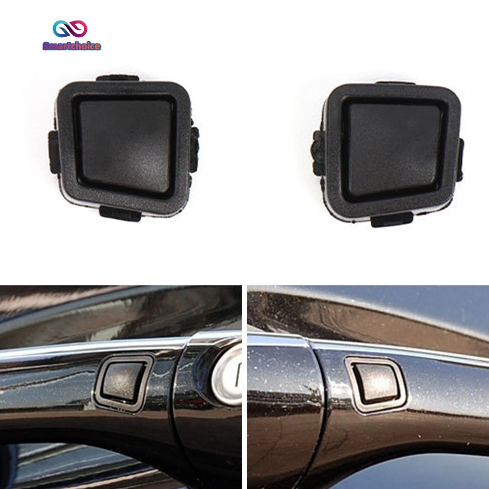 2X Keyless-Go มือจับประตูปุ่ม Fit สําหรับ Mercedes-Benz W211 C209 W219 W251