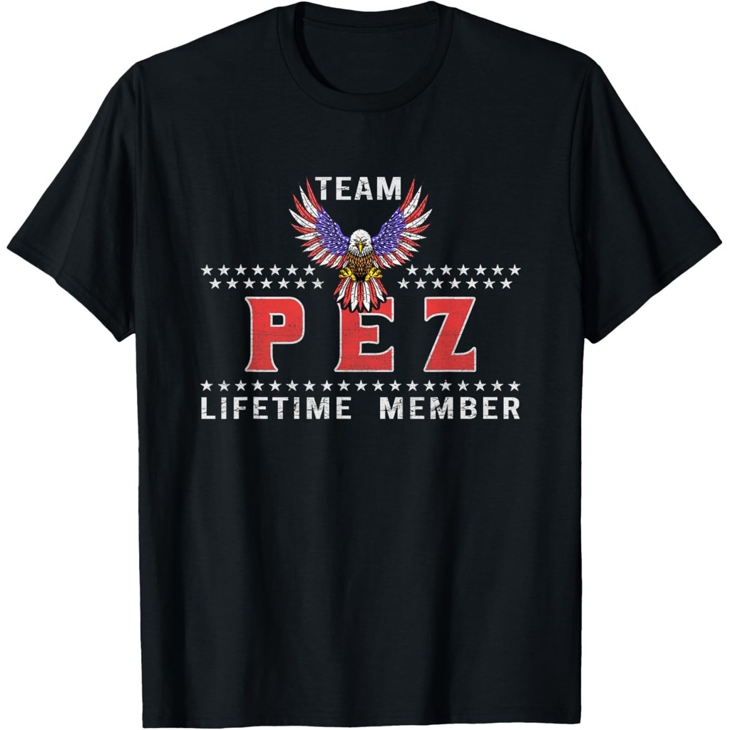 Team Pez Lifetime Member - เสื้อยืดชื่อ Pez