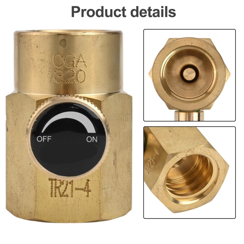 สําหรับเปลี่ยนข้อต่ออะแดปเตอร์เครื่องโซดา (CGA320 ถึง TR21.4)
