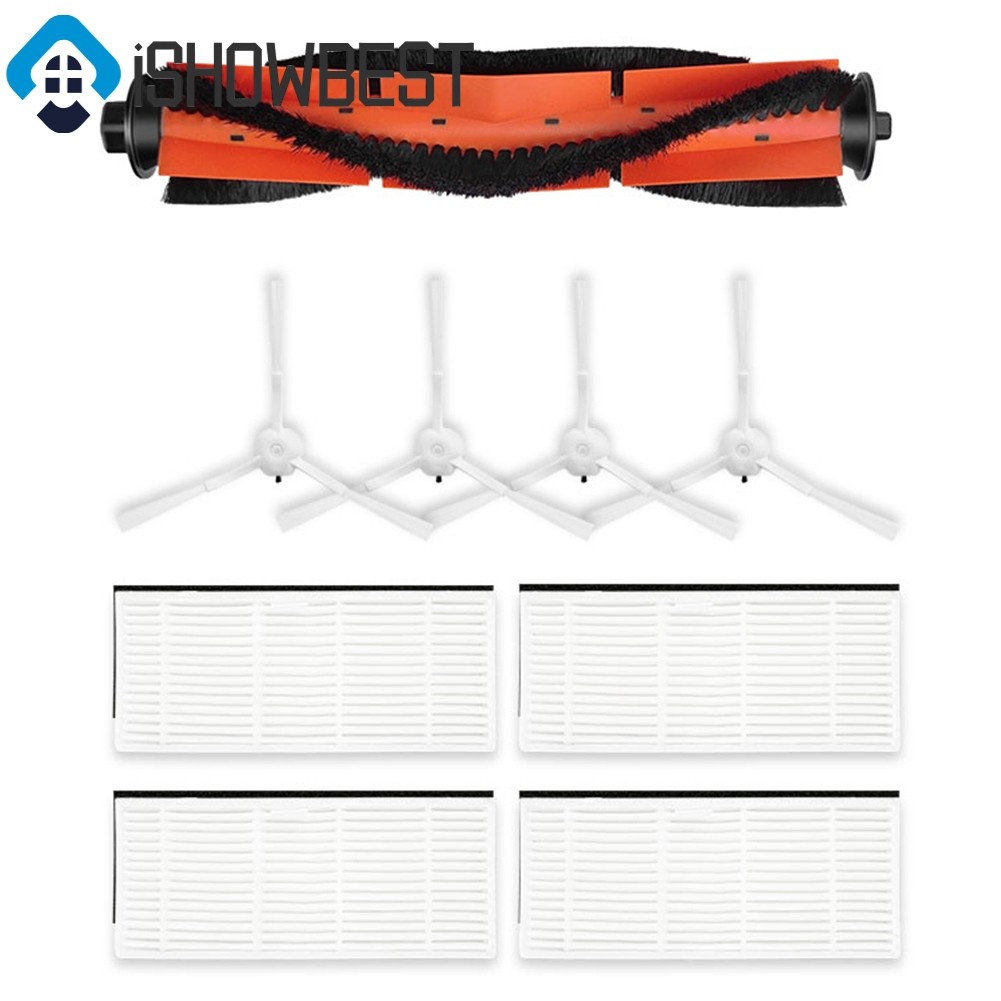 ตัวกรองแปรงหลักสําหรับชิ้นส่วนเครื่องดูดฝุ่นหุ่นยนต์ Lydsto R1 / R1A / R1 Pro / S1