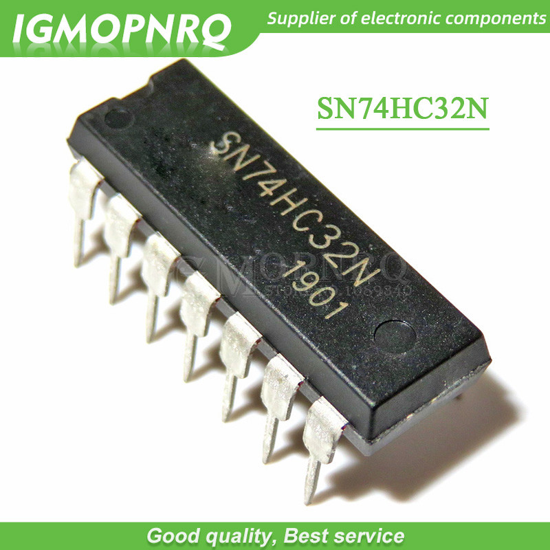 ใหม่ 10PCS SN74HC32N DIP14 SN74HC32 DIP 74HC32N 74HC32 DIP 14
