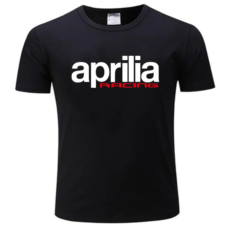 เสื้อยืด APRILIA Racing RSV4 สไตล์.Factory Racing สำหรับXS - 3XL