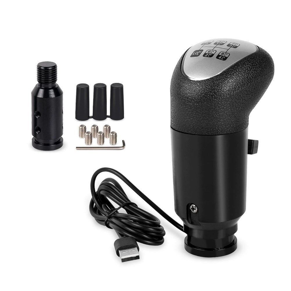 จีดีซีอี. พร้อมสต็อก USB Truck Simulator Shifter Gearshifter Knob สําหรับ ETS2 PC Racing Shifter สํา