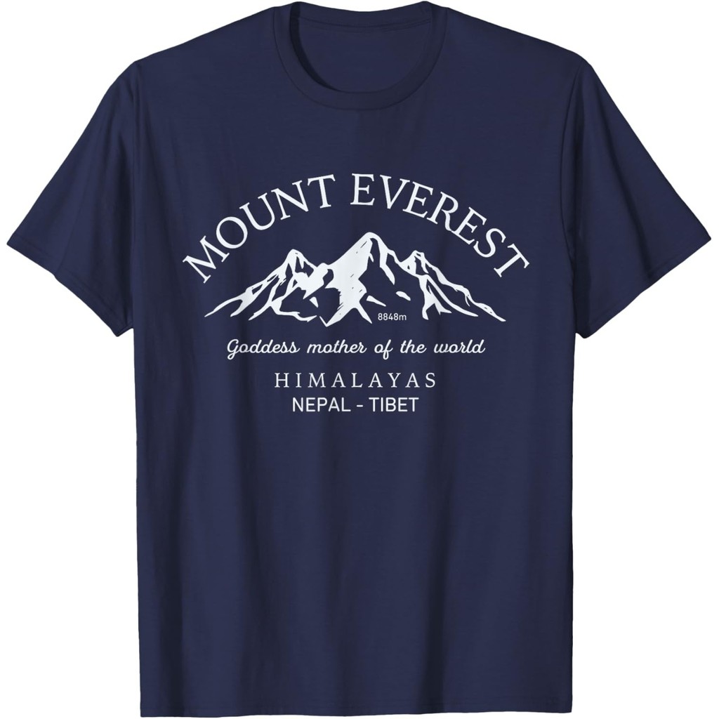 เสื้อยืดที่ระลึก_mount_Everest_หิมาลัย เนปาล เหมาะสำหรับการเดินทางกลางแจ้ง