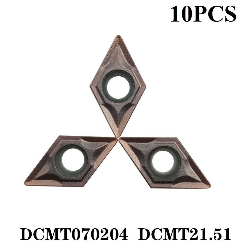 [SWHOME] DCMT 10 ชิ้น070204 DCMT 21.51 เครื่องมือกลึงคาร์ไบด์ rts สําหรับเหล็กสําหรับ SDUCR [AUG]