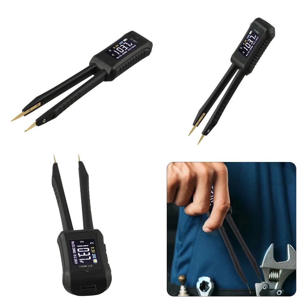 [SWHOME] อัจฉริยะดิจิตอล LCR Bridge Tweezer ZT-MD1 LCR Meter Tester เครื่องทดสอบมัลติมิเตอร์
