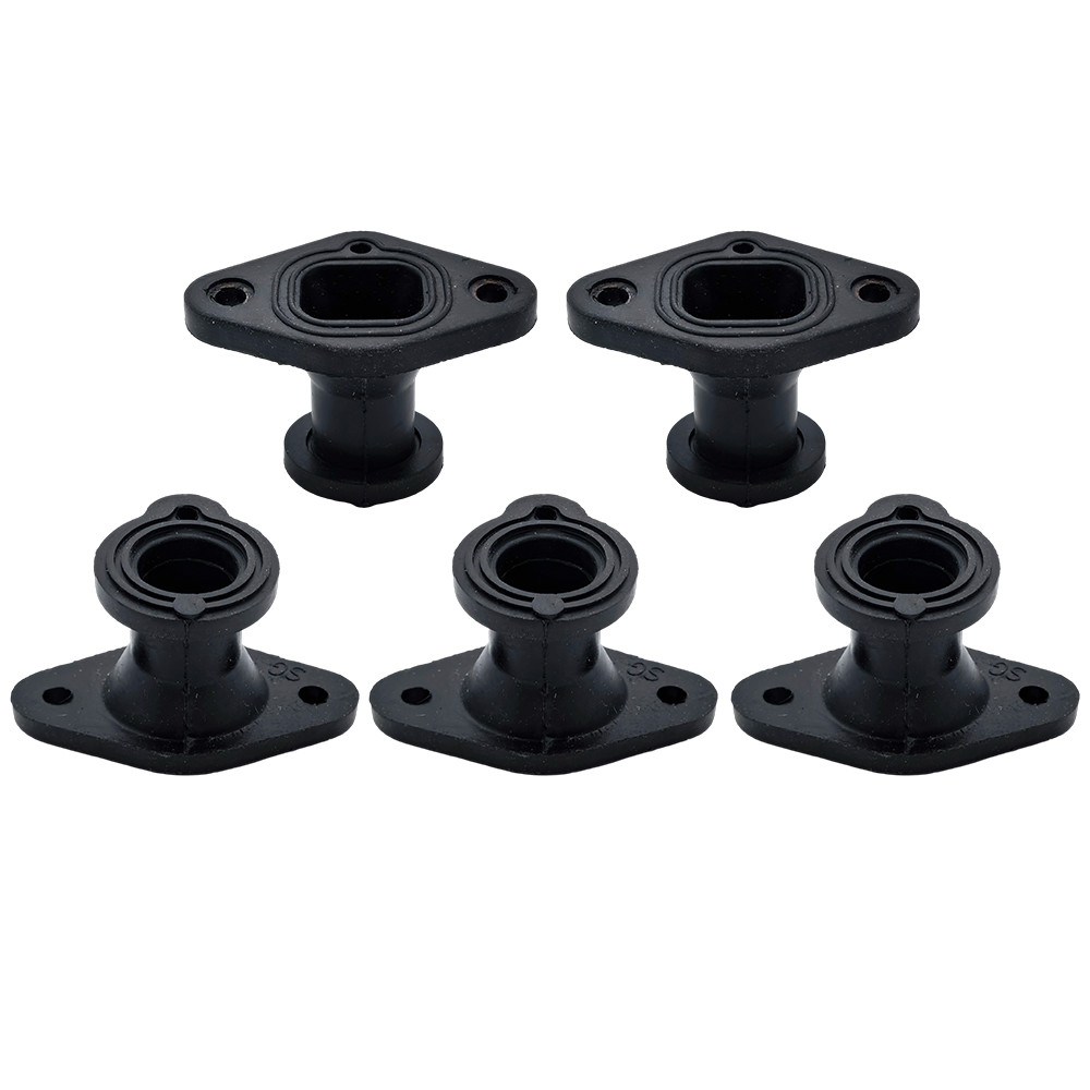 5pcs Chainsaw Intake Manifold Boot สําหรับ Chainsaw 2500 25CC จีน Chainsaws Zenoah Komatsu G2500 แก๊สขนาดเล็ก Chainsaw