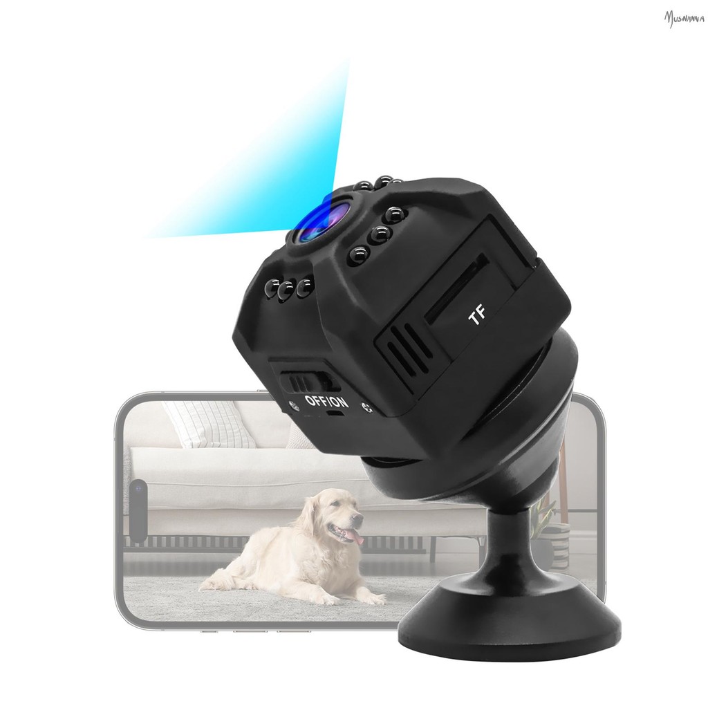Mini 1080P Wireless Monitor กล้องสมาร์ท WiFi Security แบตเตอรี่ในตัวรองรับ Night Vision Motion Detec