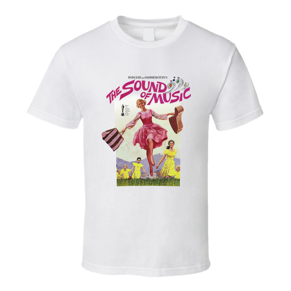 The Sound Of Music, เสื้อยืด, Julie Andrews, Musical, Retro