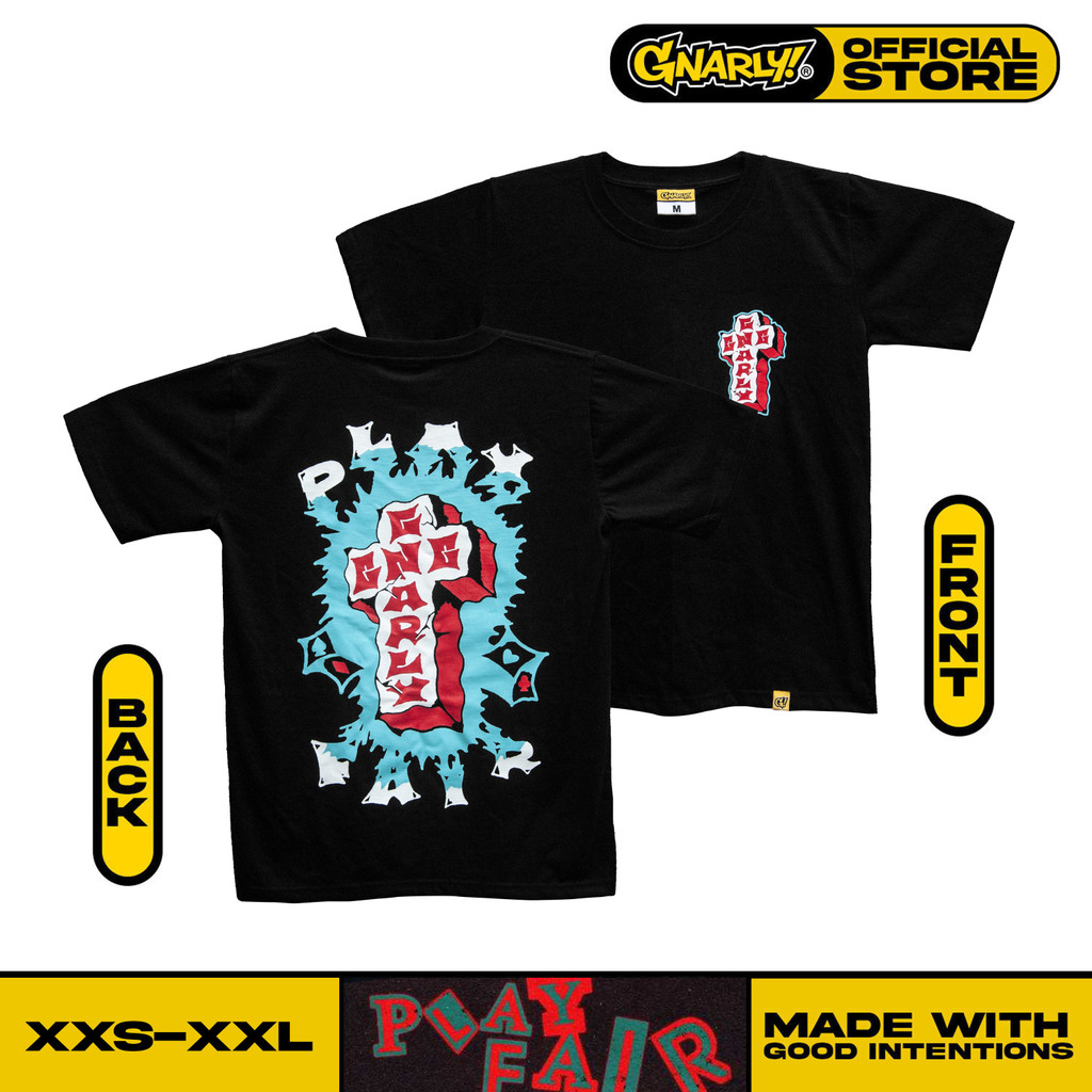 เสื้อยืด Gnarly Playfair