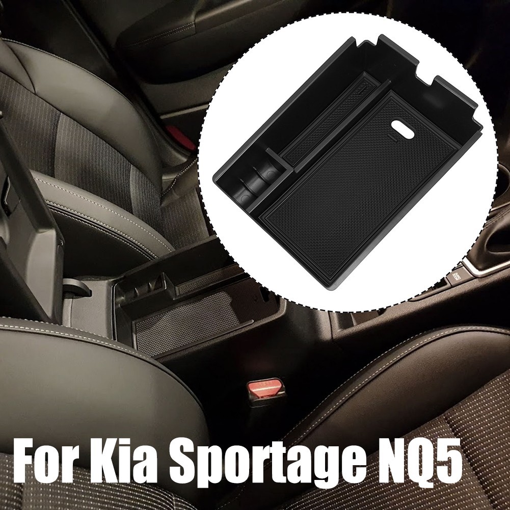 พร้อมสต็อกรถที่เท้าแขนกล่องเก็บถาดสําหรับ Kia Sportage NQ5 2022-2025 Centre คอนโซล