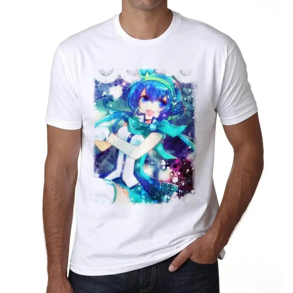 เสื้อยืดริบบิ้นสีเขียวสําหรับผู้ชาย Ultrabasic Manga เสื้อยืดริบบิ้นสีเขียว