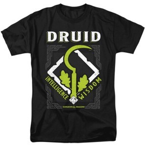 Dungeons And Dragons - Druid - เสื้อยืดสตรีทแวร์ลําลองสําหรับผู้ใหญ่