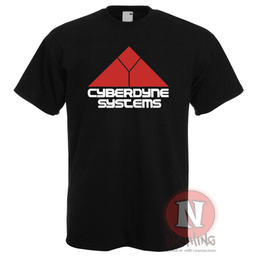 2025 เสื้อยืด Cyberdyne Systems Terminator เสื้อยืดภาพยนตร์สุดเท่ Skynet