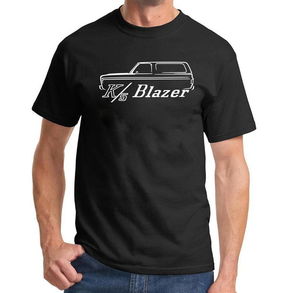2025 1973 91 Chevrolet K5 Blazer 4X4 Truck Classic Outline Design เสื้อยืดสี