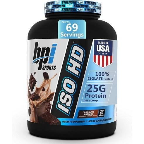 BPI Sports ISO HD Pure Isolate Protein Chocolate Brownie 2208g