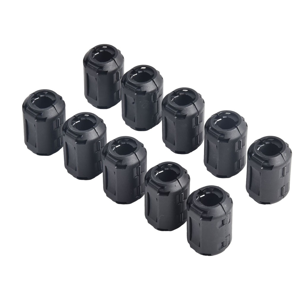 [ขายร้อน] 10xTDK Ferrite Core Noise Suppressor Filter Ring Cable Clip On Wire RFI EMI LK