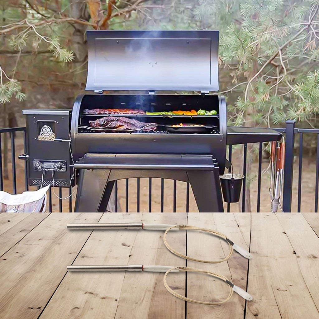 2 แพ็ค Hot Rod Ignitor Kit เปลี่ยนสําหรับ PitBoss Wood Pellet Grill