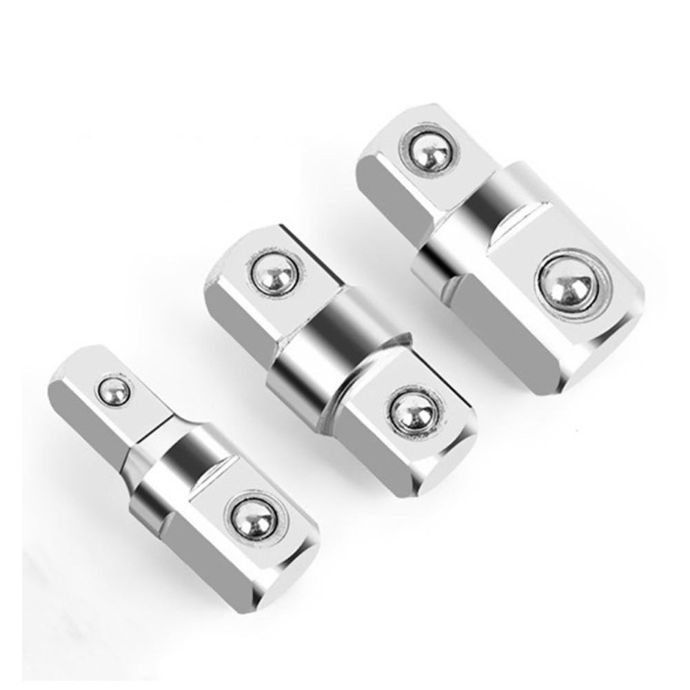 [Dolldoll] 3 ชิ้นคู่สแควร์หัวประแจวงล้อซ็อกเก็ตอะแดปเตอร์แปลงชุดลด - รูปที่ 3