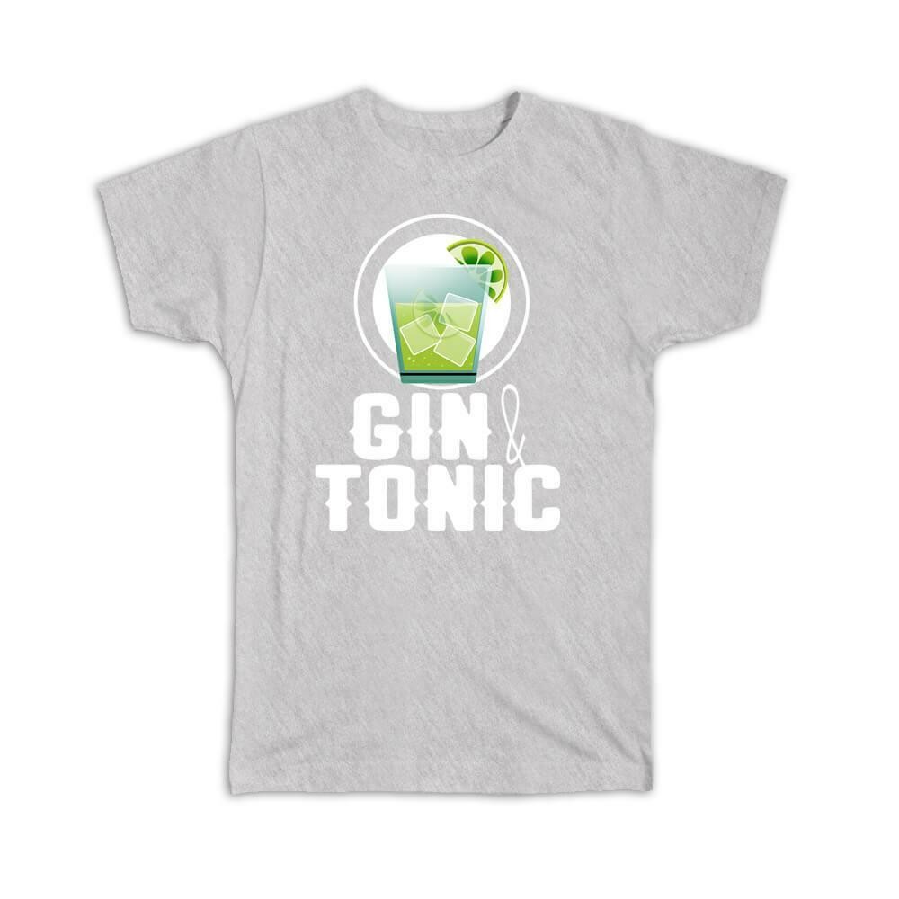 Gift T-Shirt : Gin And Tonic Cocktail Lovers Home Bar โปสเตอร์ตกแต่งผนัง