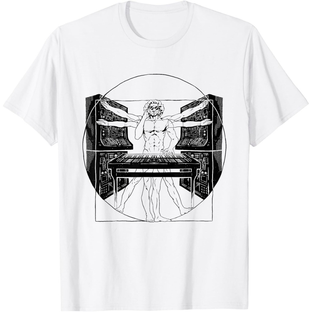 เสื้อยืด Synthesizer Synth Techno Music Cool Synthesizer