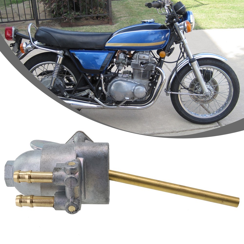 SWHOME การใช้ถังแก๊สสวิทช์ Petcock สําหรับ Kawasaki สําหรับ KZ400-A2 1978 สําหรับ KZ400-D3 1976 สําห