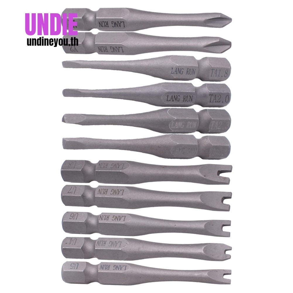 1PC U4 U5 U6 U7 U8 50 มม.UY-Type Thiangle ไขควงบิตสกรูไฟฟ้าไดร์เวอร์