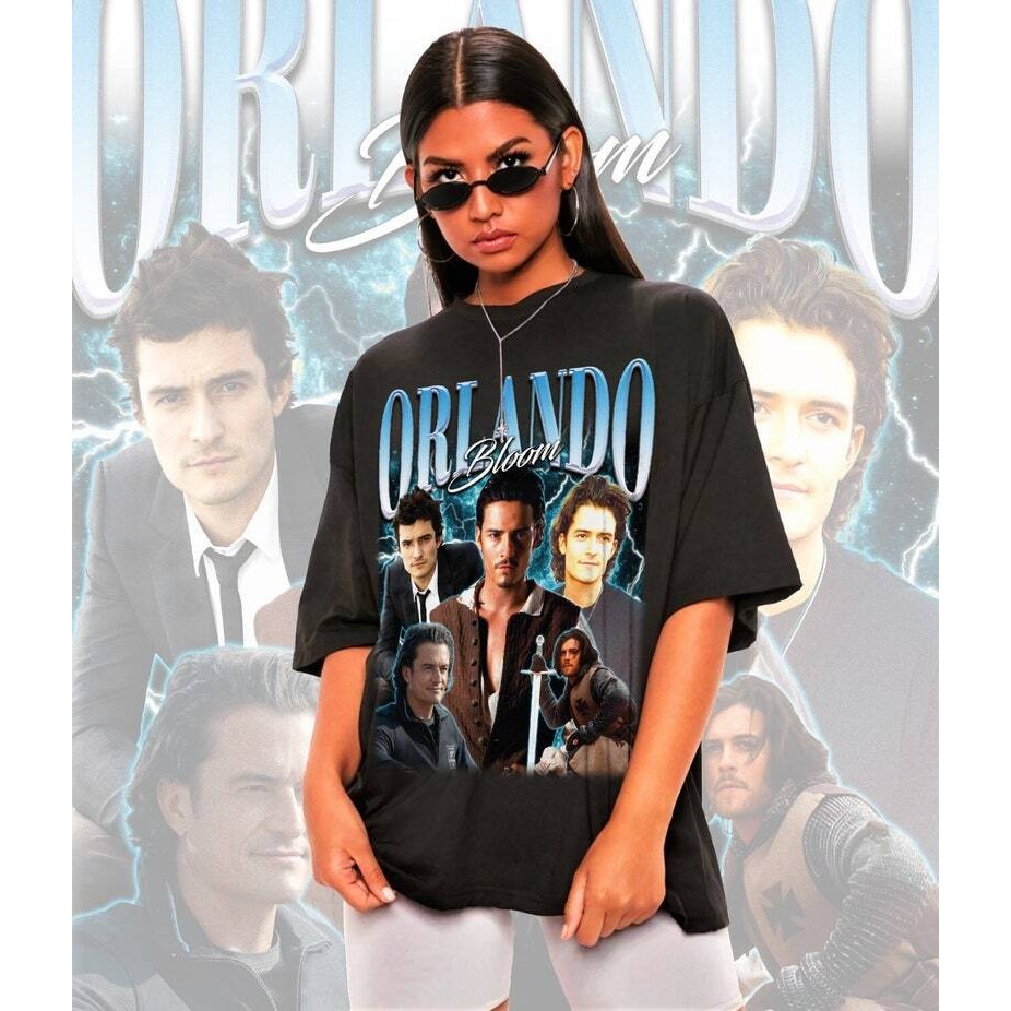 Orlando Bloom Shirt Bloom Tshirt,เสื้อยืด Orlando Bloom,Orlando Bloom tee xs-3xl   