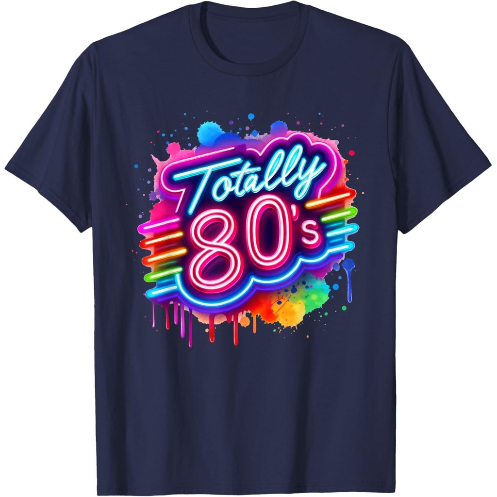 Totally 80S Retro 80S Vibes เสื้อยืด Mans