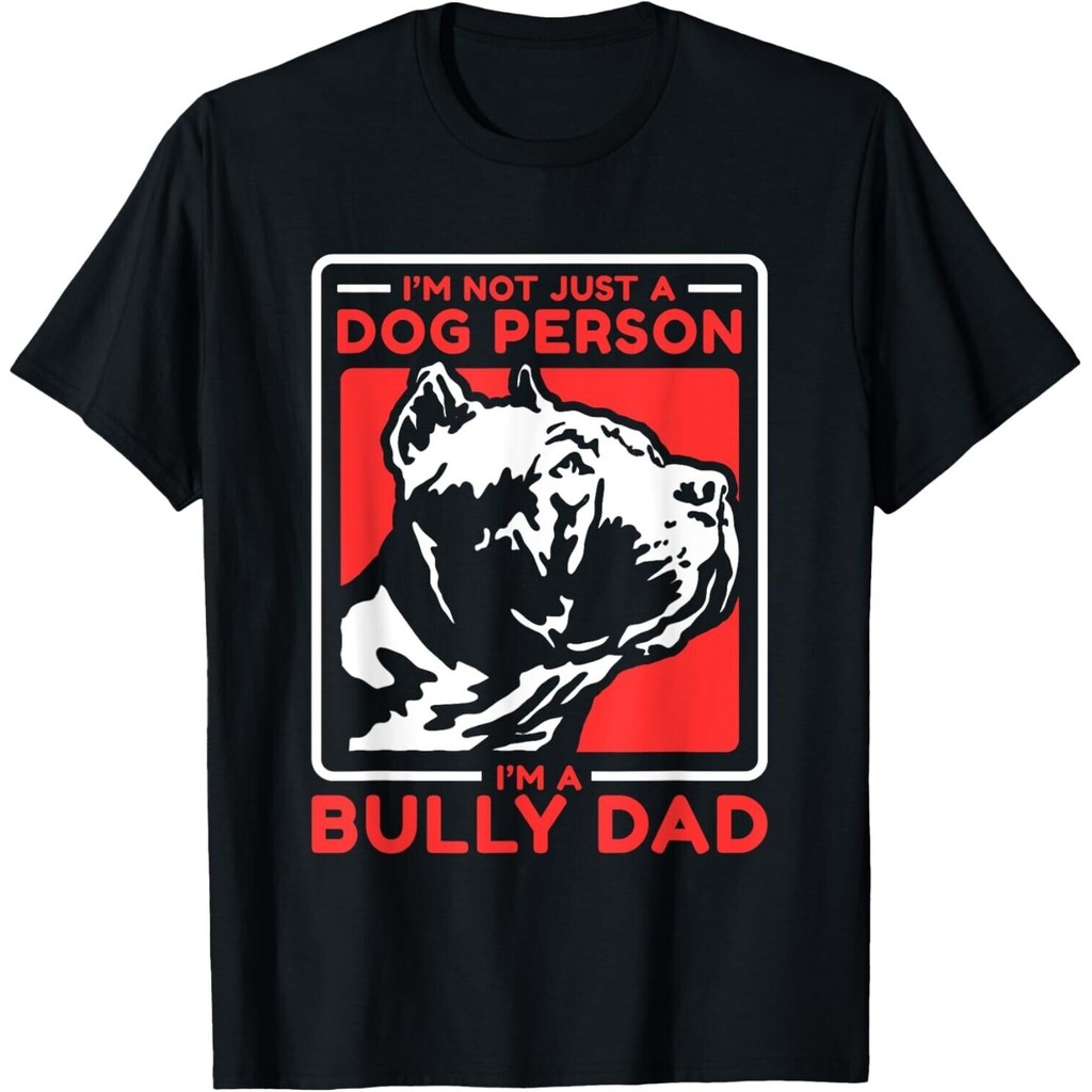 IM A Bully Dad Dog Owner Bully เสื้อยืด Unisex