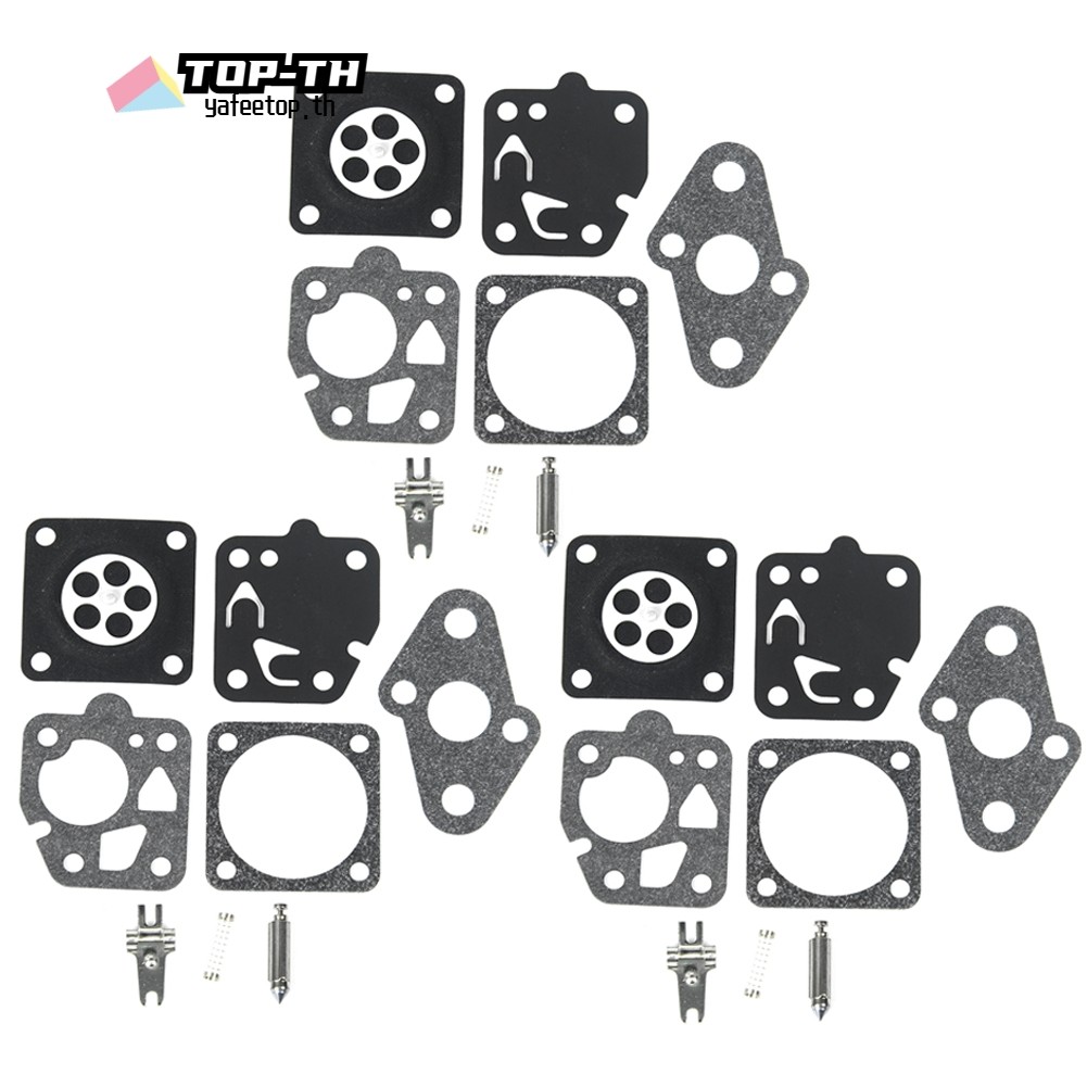 ชุดซ่อมคาร์บูเรเตอร์สําหรับ Kawasaki TD24 TD25 TD33 TD40 TD48 TG24 TG25 TG33