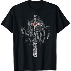 Slayer – Graves T-Shirt Retro Style 70s 80s 90s เสื้อยืดกราฟิก