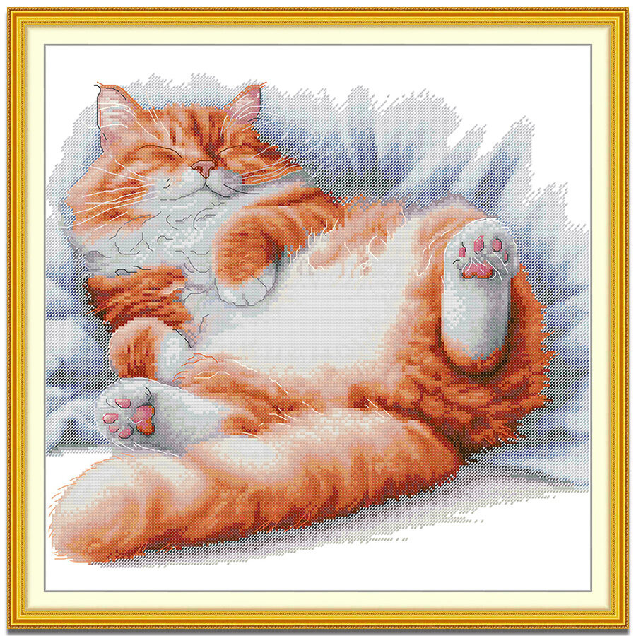 ปักครอสติส แมวขิง สัตว์ ปักครอสติช 14/11CT