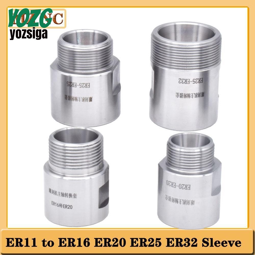 อะแดปเตอร์ด้าย Er11 Er16 Er20 Er25 Er32 Collet Chuck แกนสําหรับโรเตอร์มอเตอร์