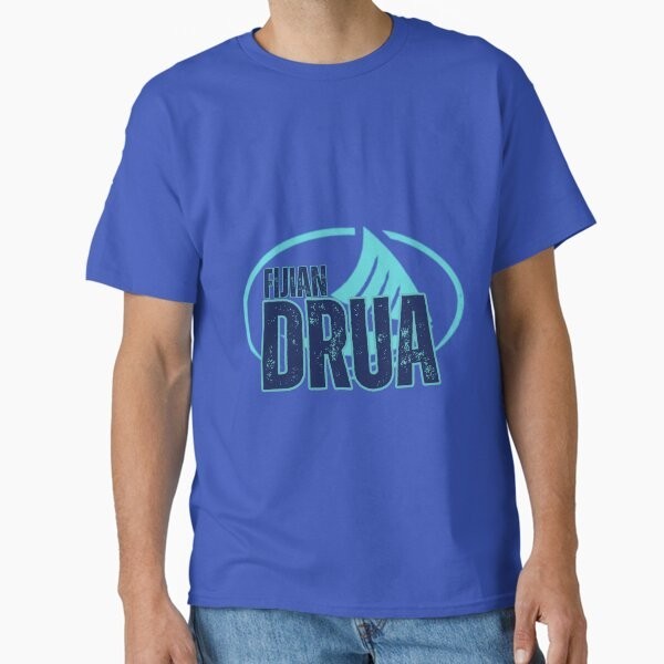 O-neck Movie Music Funny Fijian Drua Rugby Classic T-Shirt เสื้อยืด