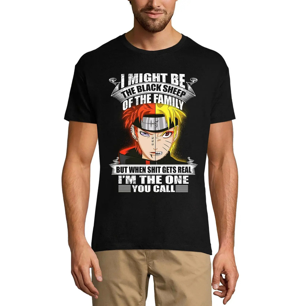 เสื้อยืดกราฟิกบุรุษ I Could Be The Black Sheep Of The Family - Imight