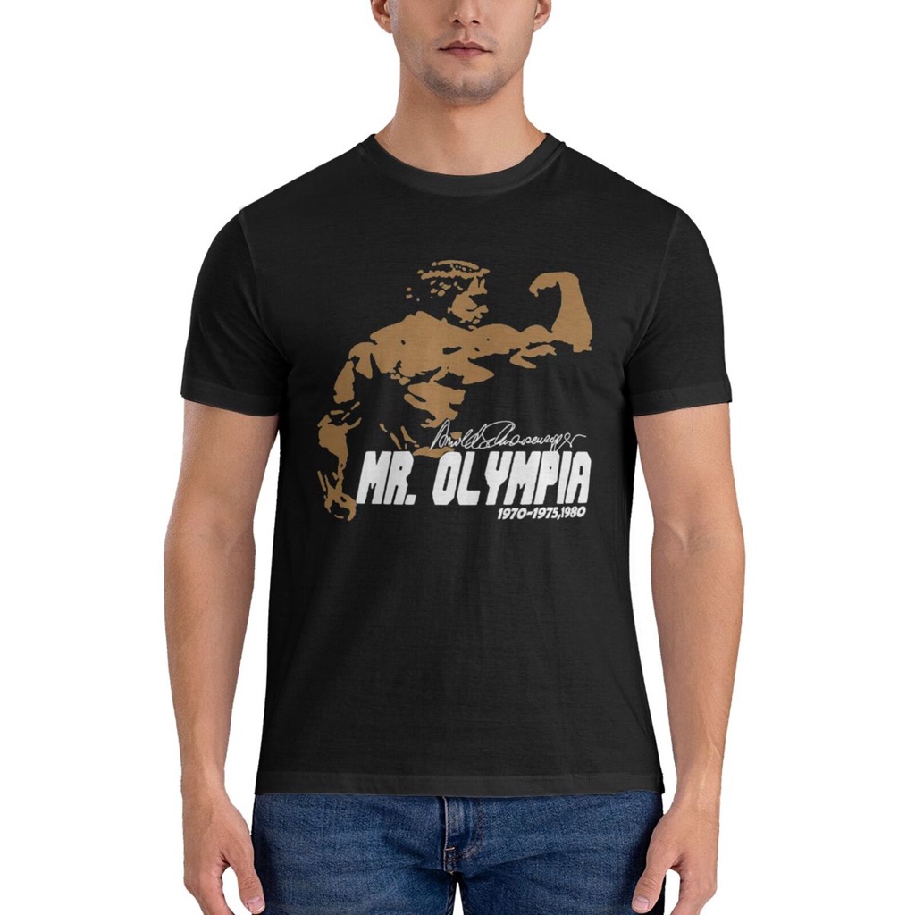 อาร์โนลด์ ชวาร์เซนเกอร์ คุณ Olympia Body Building Champ เสื้อยืดดีไซน์แบบกําหนดเองอินเทรนด์สําหรับผู