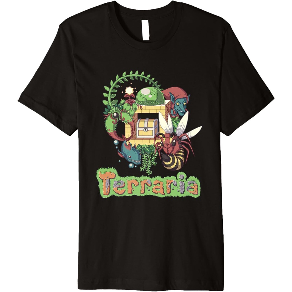 เสื้อยืด Terraria: สไตล์จังเกิ้ล