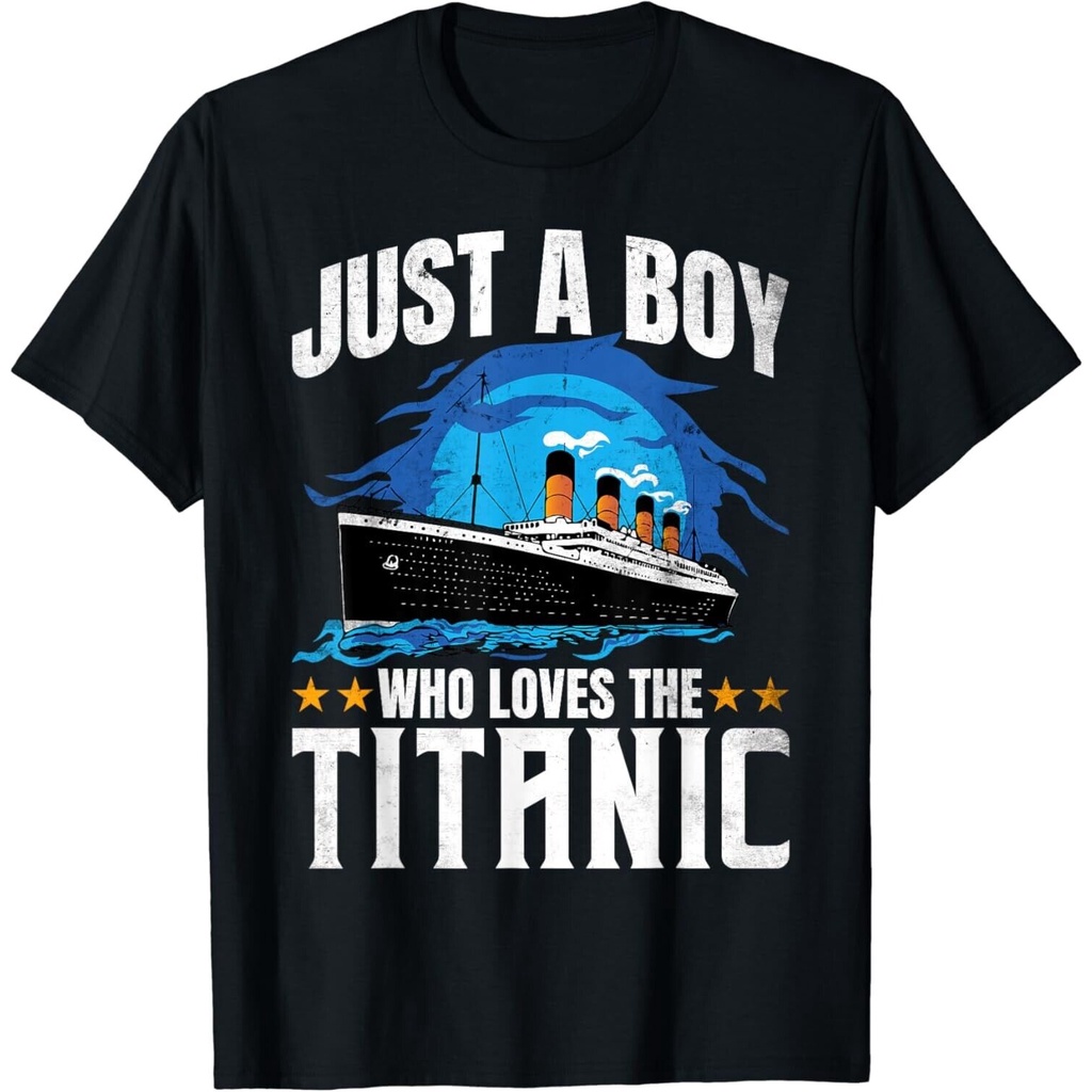 เสื้อยืดธีม RMS Titanic สำหรับทุกเพศ
