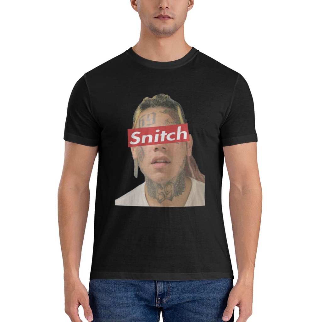 เสื้อ Takashi 6Ix9Ine สไตล์คล้าย Oldskool สำหรับผู้ชาย ออกแบบเอง จากเนื้อผ้าฝ้าย 100%