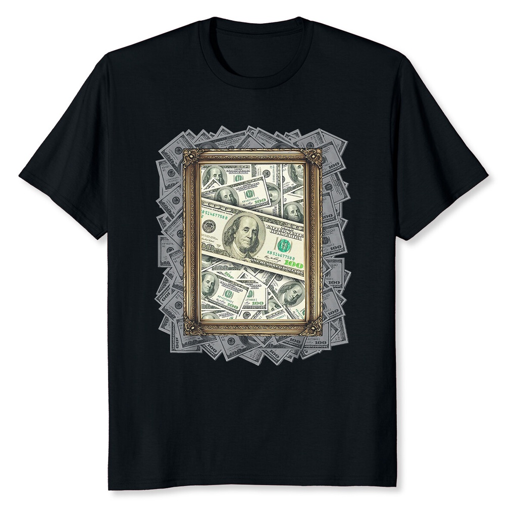 100 Dollar Bills Funny Money Best Gift Idea Tee เสื้อยืด