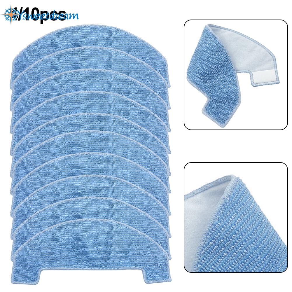 4/10 แพ็คสําหรับ Mova E10 อุปกรณ์เสริมอะไหล่ทดแทน Mop Cloth Rag[ SWTDRM-TH ]