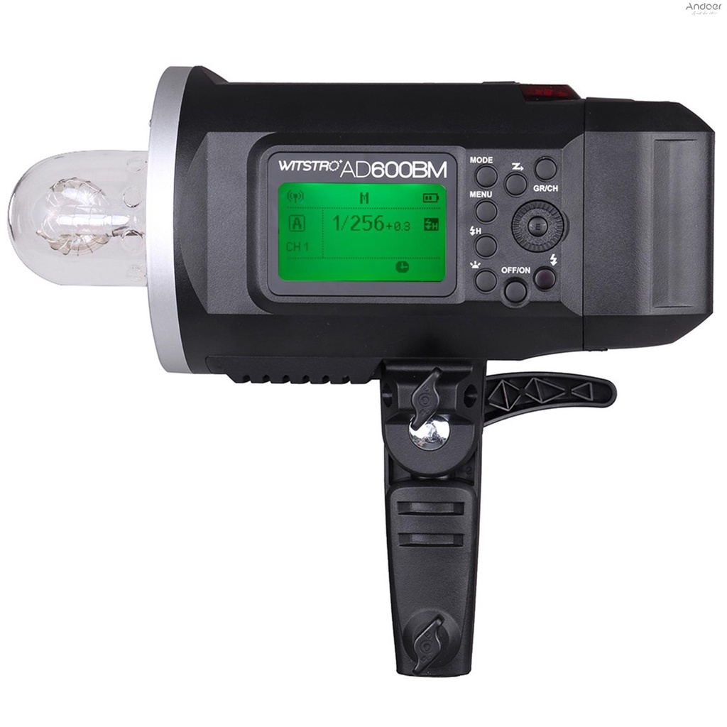 Godox WITSTRO AD600BM 600WS GN87 HSS 1/8000s แฟลชกลางแจ้ง Strobe 2.4G ไร้สาย X ระบบ 9000mAh Li-ion แ