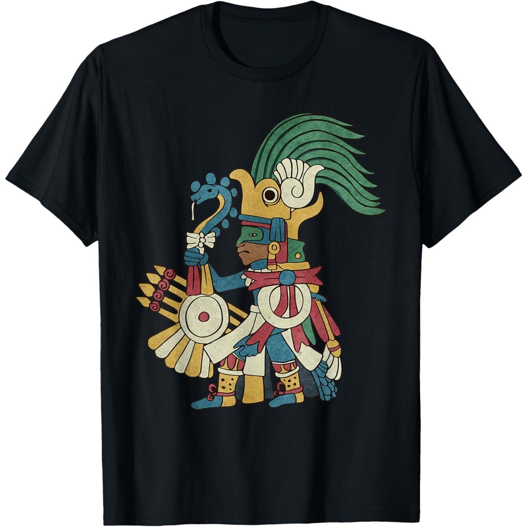Huitzilopochtli Aztec God Aztec Mythology Mayan Sun War God เสื้อยืด