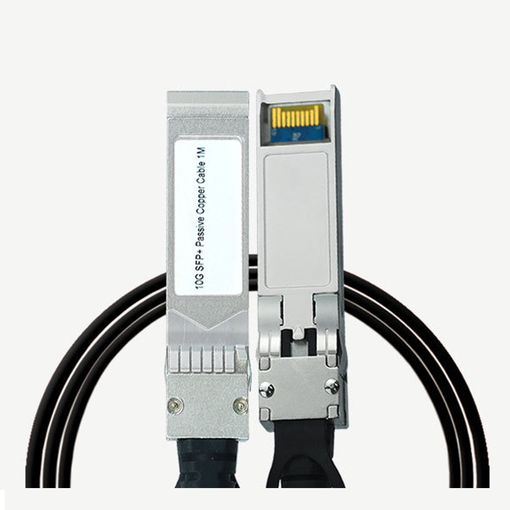 SFP-H10GB-CU1M 10G SFP DAC สายโดยตรงติด SFP+ ถึง SFP+ 1M 10Gbps/1000Mbps