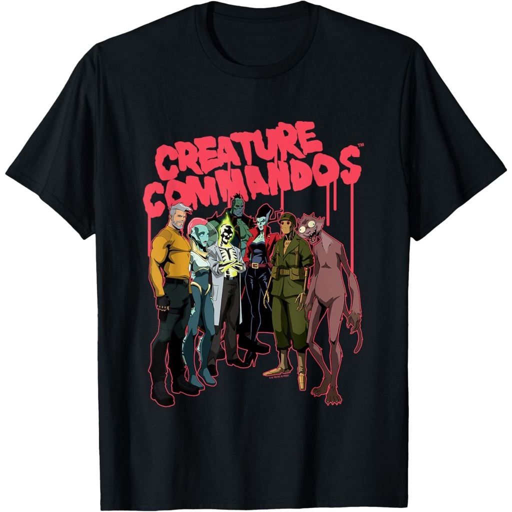 เสื้อยืด Creature Commandos Task Force M Group Shot